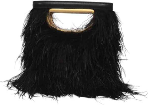 Pinko Women's Square Mini Feathers Bag, 18-0