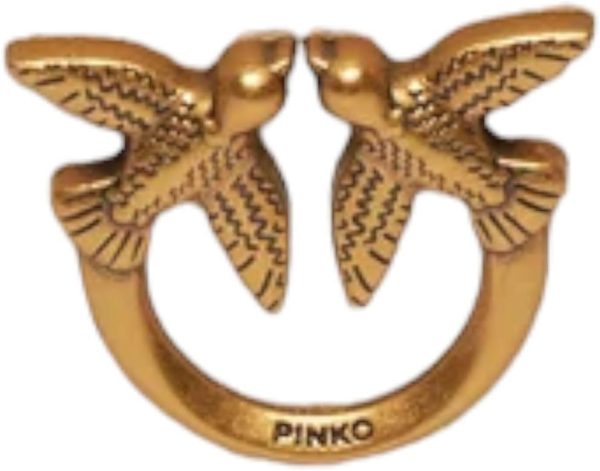 Pinko Women's Horizontal Flat Calf Silk Bag-1