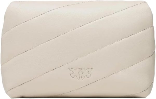 Pinko Contemporary, Z14q_White Silk-Antique Gold-2