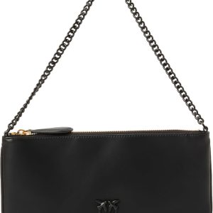 Pinko Z99b_black Women's Horizontal Flat Calf Silk Bag, Sedan Block Colour, Z99b_black Sedan Block Color-0