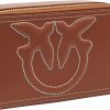 Pinko 103799-A1LF Women's Clutch / Handbags Synthetic Brown - Plain Brown, UNI EU, brown, UNI EU-2