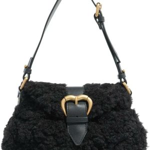 Pinko Women's Jolene Shoulder Mini Calfskin Crystal Bag-0