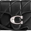 Coach Women's Quilted Pillow Leather Tabby Wristlet with Chain-0