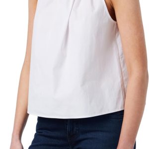 Pinko Women's Such Top Cotton Poplin Fashion Vest-0