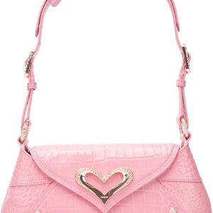 Pinko Women's 520 Shoulder Classic Leather St. Coconut Shiny Bag-0