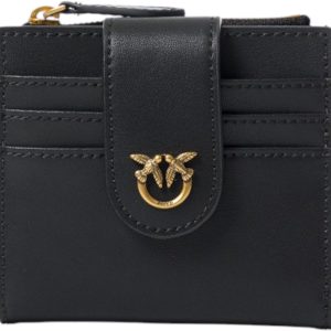 Pinko multi purpose wallet, Black, One Size, Lifestyle-0