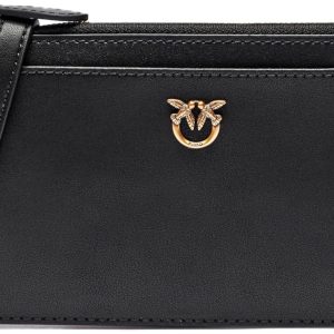 Pinko Credit Card Holder Cuff 103611 A0F1 Z99Q Black-0