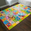 Baby Care Play Mat (Medium, Playful - Pinko & Friend) 73’’ x 49’’ Original One-Piece Reversible Rollable Waterproof Play Mat for Infants, Babies, Toddler, and Kids-3