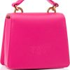 Pinko Women's Love One Top Handle Micro Light Vitello Seta Bag-1